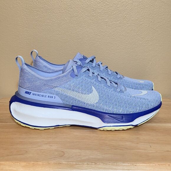 Nike ZoomX Invincible Run Flyknit 3 Aluminun Glacier Blue DR2615-405 Men's 11 - Picture 1 of 7